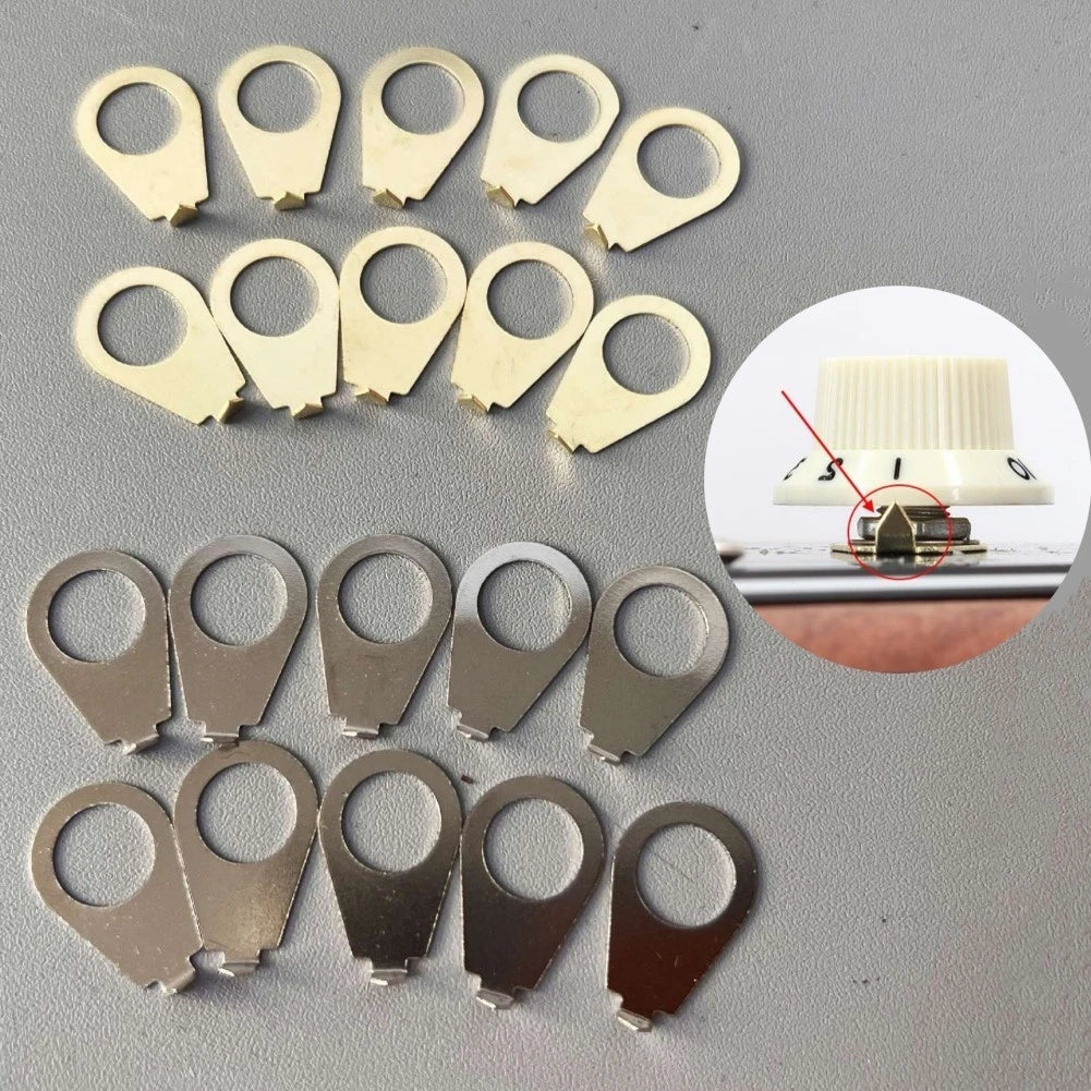 Pointer Plates Guitar Knob Pointer 22x14mm 3/8\ Size 9.5mm.for For