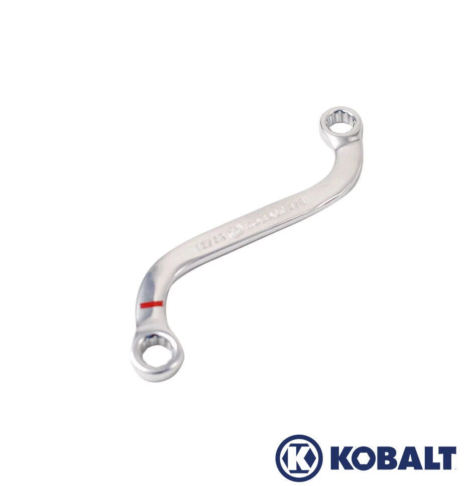 Kobalt Brand Cr-v Metric Sae Imperial S Type Obstruction Ring Spanner