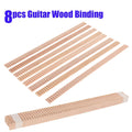 8* 360x17x4mm Spruce Wood Guitar Binding Purfling Strip Edge Guitar