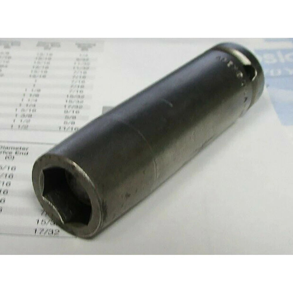 Apex M-5318 9/16" Socket 1/2" Drive Extra Long Socket Magnetic
