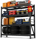Workpro 77" Heavy Duty Shelving Unit 4tier Industrial Metal Storage