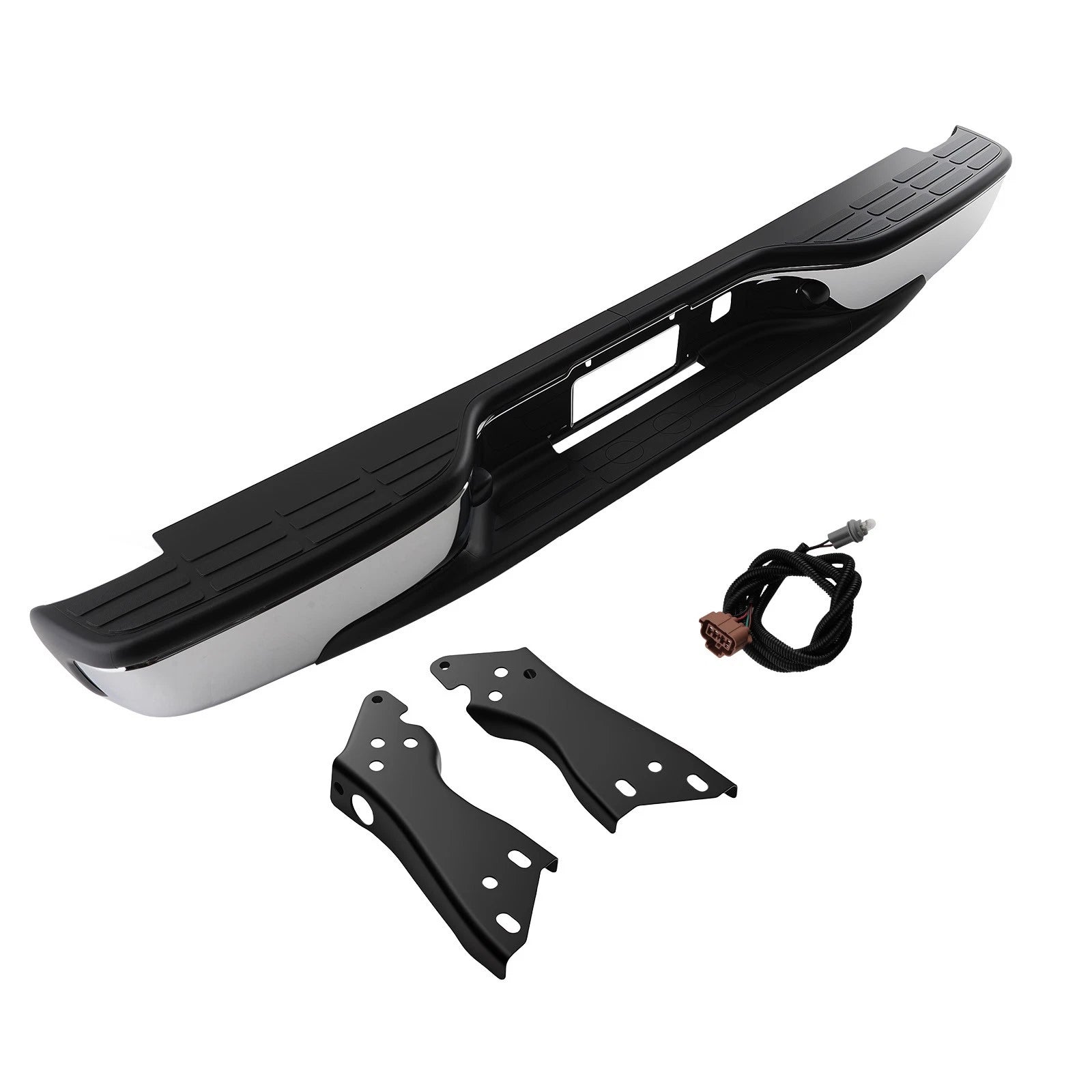 Chrome Rear Bumper for Silverado/Sier<wbr/>ra 1500 1999-2006 15705674 Steel