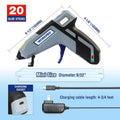 WORKPRO Cordless Hot Glue Gun Kit 20 Pcs Sticks by WORKPRO