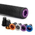 Bike Handlebar End Plug-aluminum Alloy Lock Mtb Handle Bar Grips