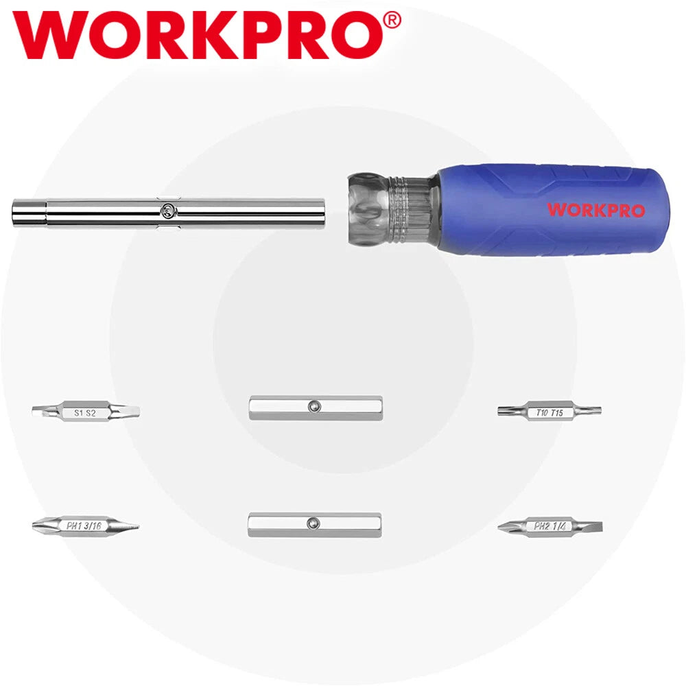 Workpro 11-in-1 Screwdriver/nu<wbr/>t Driver Set Tool