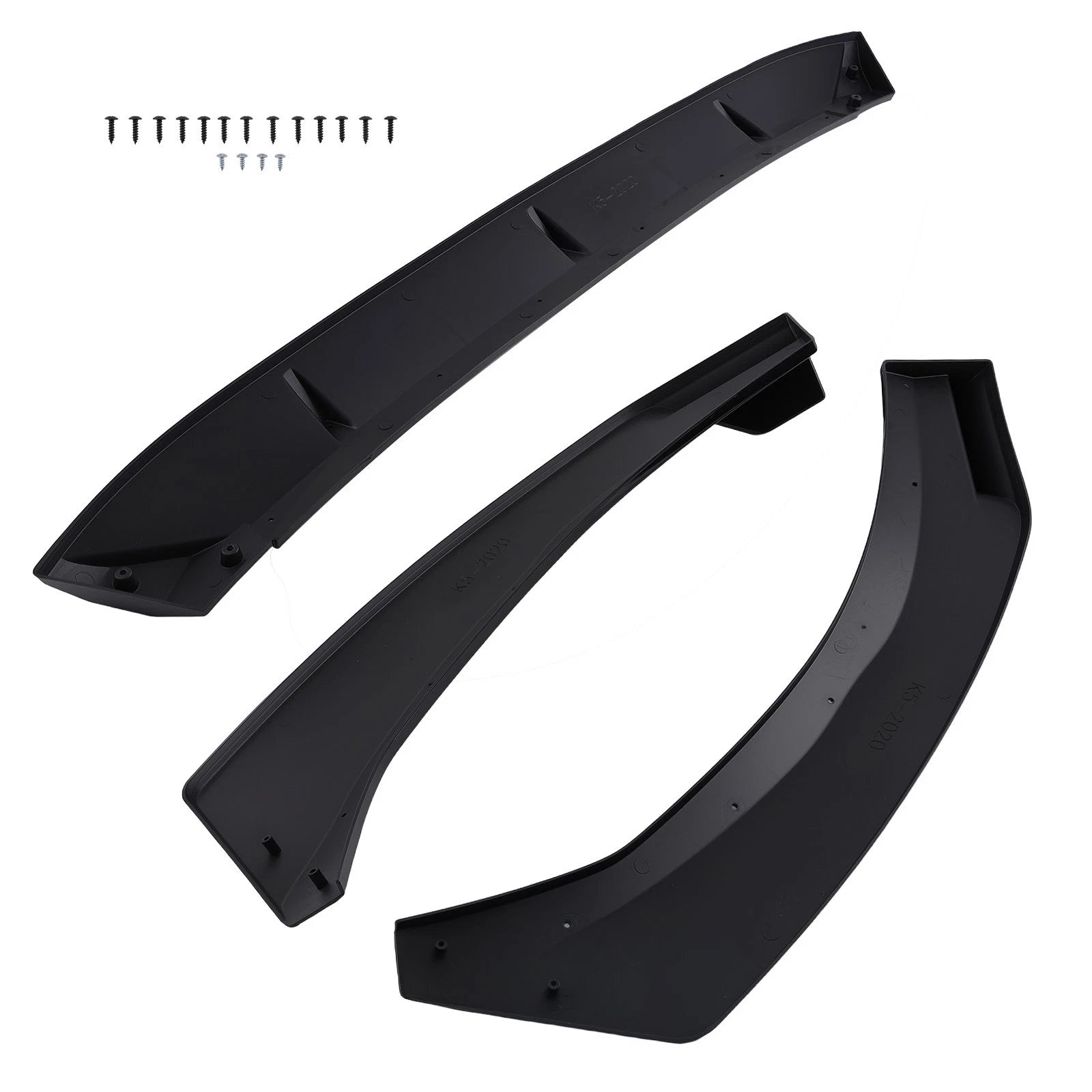 Front Bumper Add On for KIA K5 2020-2024 GT-Line EX Sedan Gloss Black Lip Kits