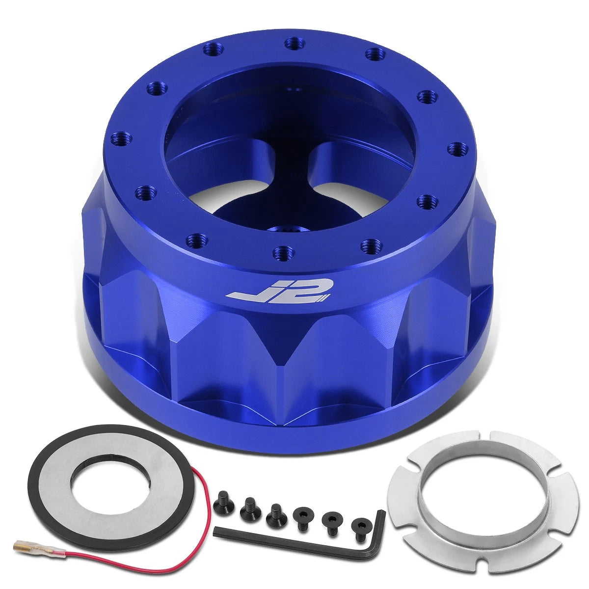 J2 For 1992-2001 Civic Integra 6-bolt Aluminum Steering Wheel Hub