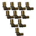 XFITTING 1/2" x 3/4" Pex A Elbow 10 Pack