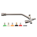 Pressure Washer Foam Cannon Spray Wand 5 Nozzles | Built Supply Co