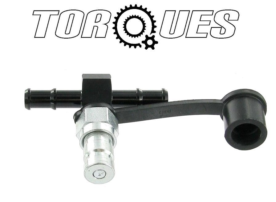 8MM Push on Fuel Sample / Sampling Fia Approved Male End Black