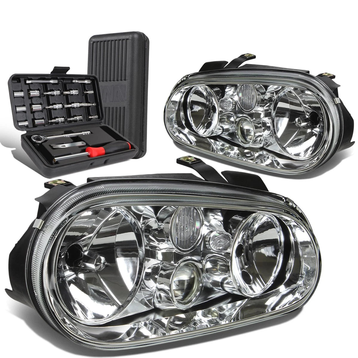 For 1999-2006 Volkswagen Jetta Chrome Clear | Built Supply Co