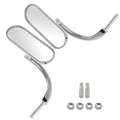 Chrome Rearview Mirrors for Yamaha Road Star/V Star/Virago/Vmax ABS