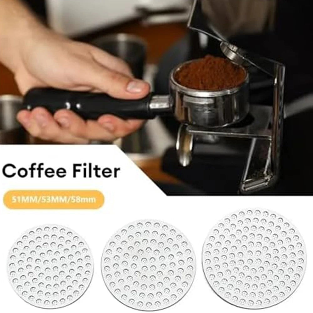 For Espresso Machine Filter Food Contact Qualified Stainless Steel