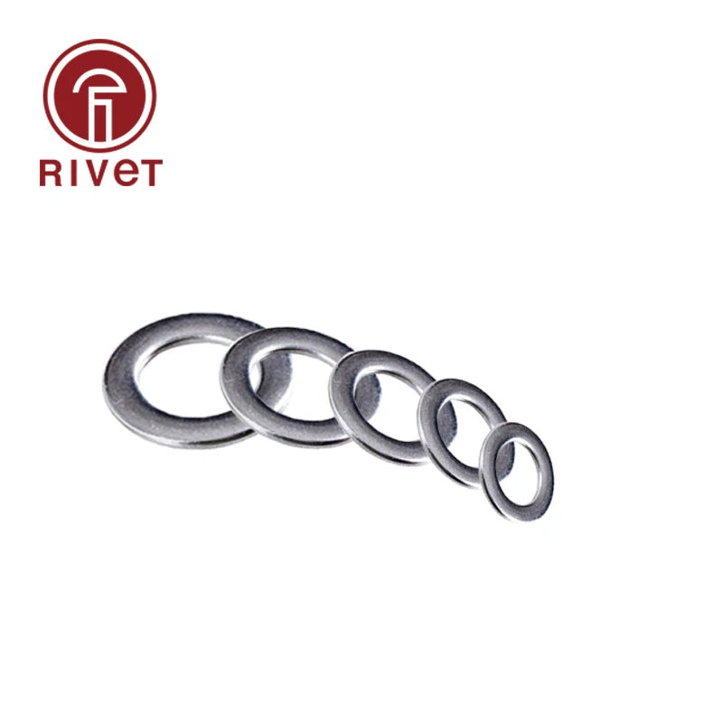 304 Gb848 Din En Iso 7092 M1.6 M2 M2.5 M3 M3.5 M4 M5 M6 Flat Cushion