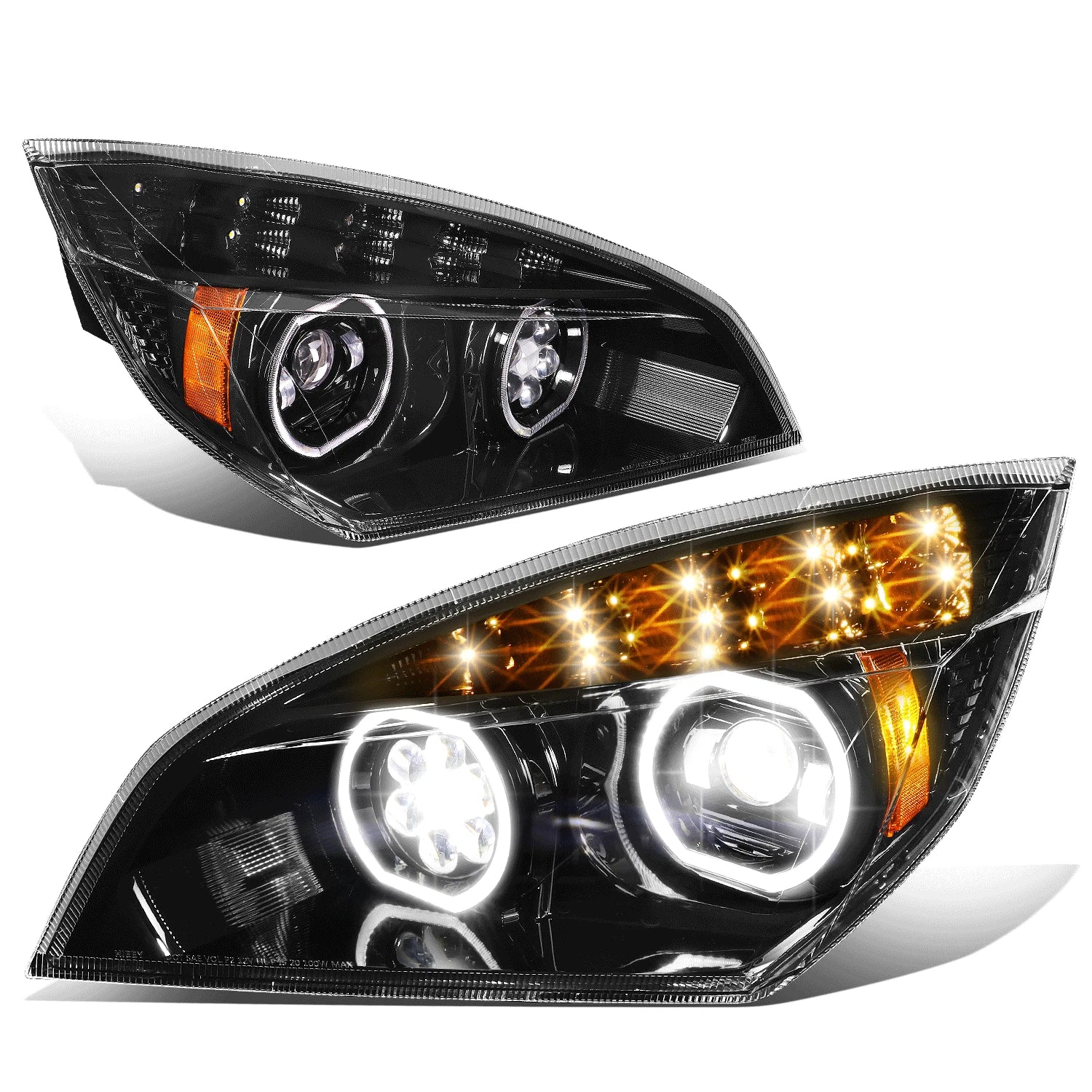 Fit 18-24 Freightliner Cascadia Full Led Drl | Built Supply Co