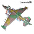 Diy 1:33 Paper Model Su-25 Attack Aircraft Model Fighter Handmade