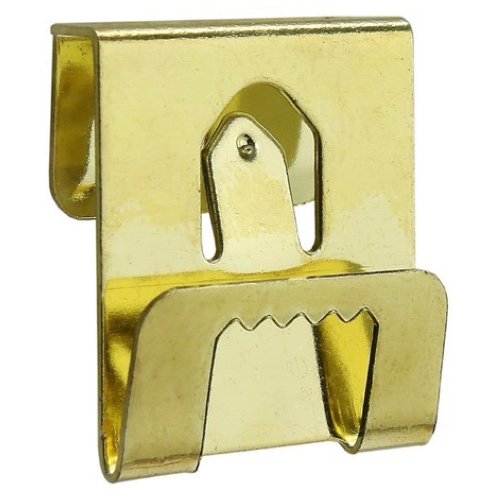 Clip Over Sawtooth Frame Hanger Gold 2-3mm Board Picture Photo Hanging