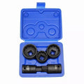 US PRO 5 Pc 1/2" Dr 12 Point Hub Impact Socket Set