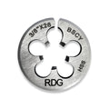 3/8" X 26 Bscy Split Die High Speed Steel 3/8 X 26tpi Hss Threading
