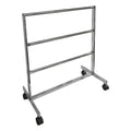 Chrome Finish 3 Bars Clothing Rack Garment Rack Retail Fixture