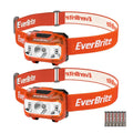 LED Headlamp 2 Packs Kids Headlamp Red Light Memory Function Head Lamp
