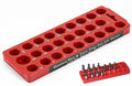 Hansen 3/8” Drive Torx & Hex Socket Organizer Tray