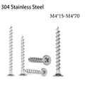 Quick Thread Self-Tapping Screws