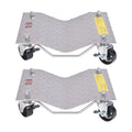 3" Wheel Dollies 1500LBS Vehicle Dolly Car Tire Heavy Set High Skate