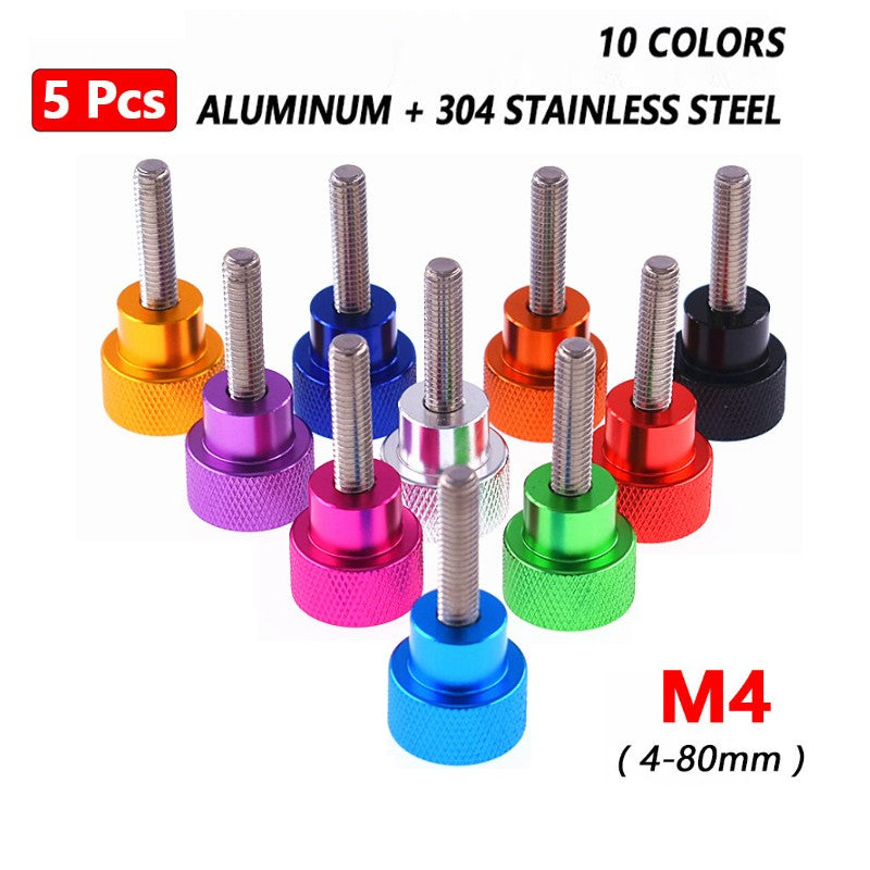 Knurled Thumb Screws M4 Hand Grip Knob