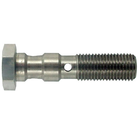 3/8" x 24 UNF Stainless Steel Double Banjo Bolt 40mm