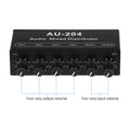 Audio Mixer Distributor Stereo Signal Selector Switcher Headphones
