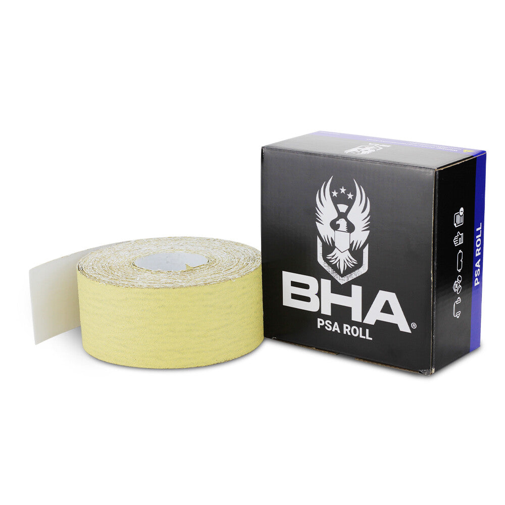 Bha 2-3/4 Inch X 20 Yard Gold Psa Adhesive Longboard Sandpaper Roll