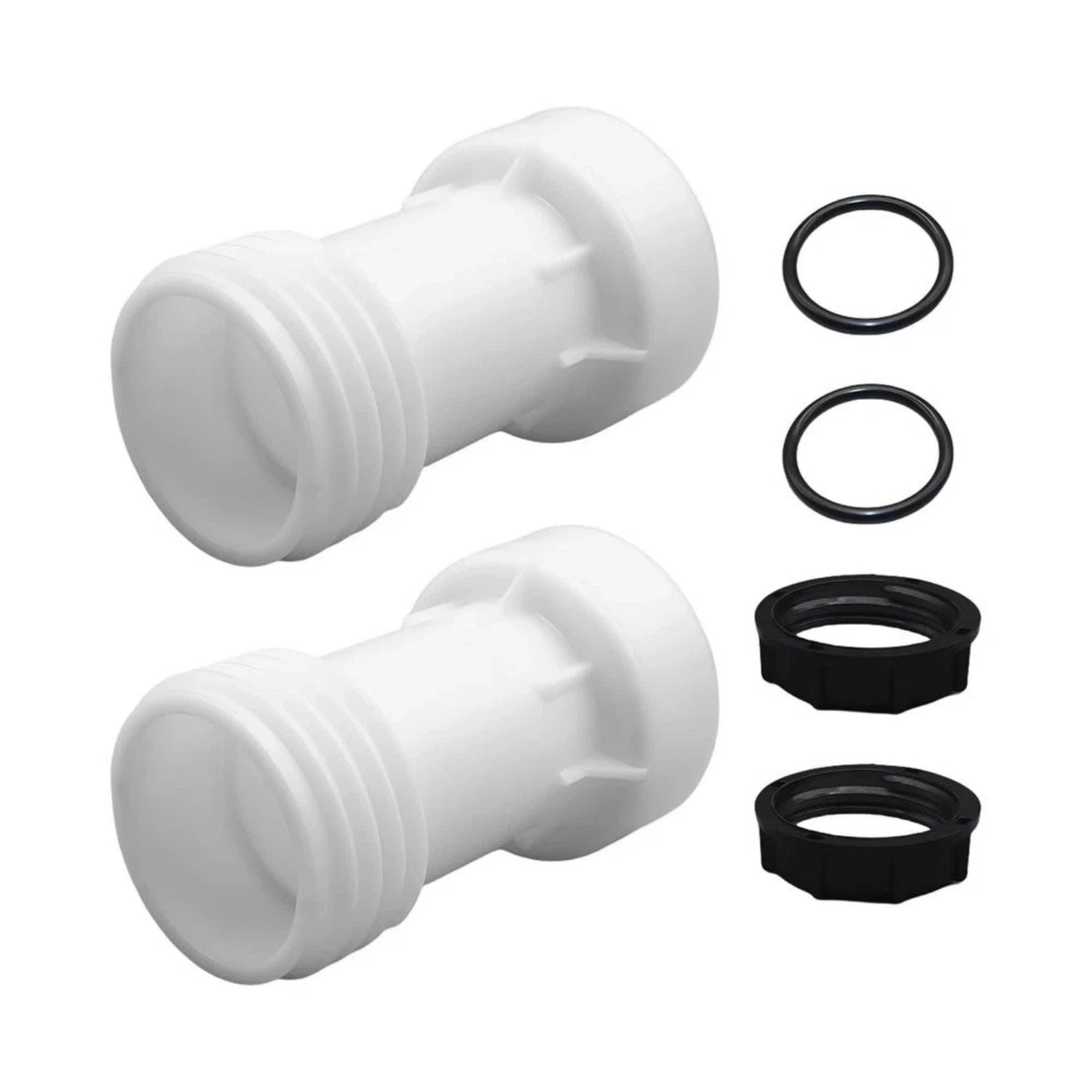 2 Pack Ibc Tank Adapter S60x6 Extension Spacer With Dust Cover And