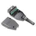 Universal Obd2 Obd-ii 16-pin Connector Connection Male Obd Diagnostic