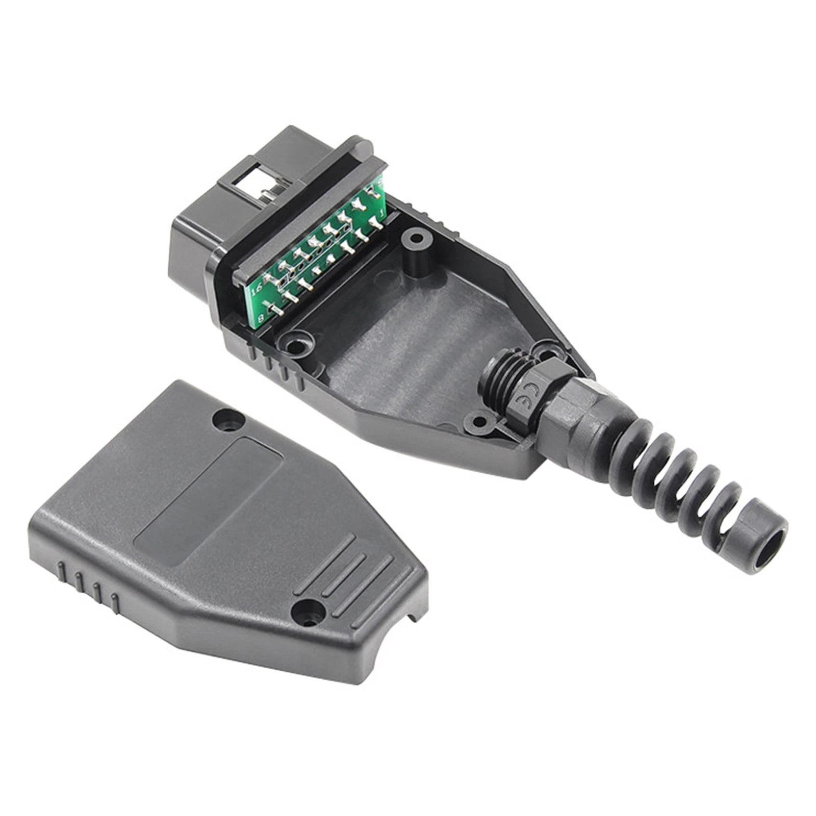 Universal Obd2 Obd-ii 16-pin Connector Connection Male Obd Diagnostic