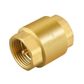 1/2 Inch Npt Brass Check Valve One Way Non Return Fuel Line Backflow