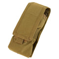 8"h X 4.5"w X 2"d Molle Tactical Radio Pouch Left Or Right Antenna