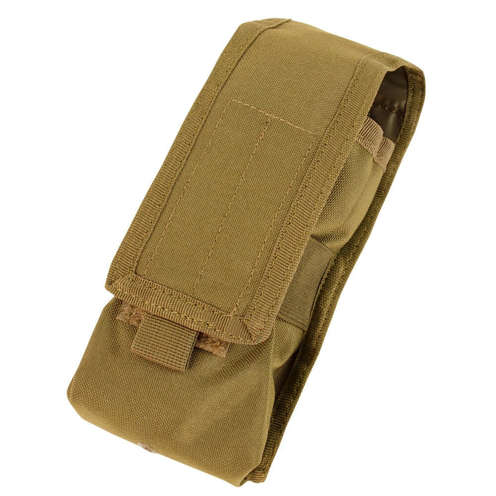 8"h X 4.5"w X 2"d Molle Tactical Radio Pouch Left Or Right Antenna