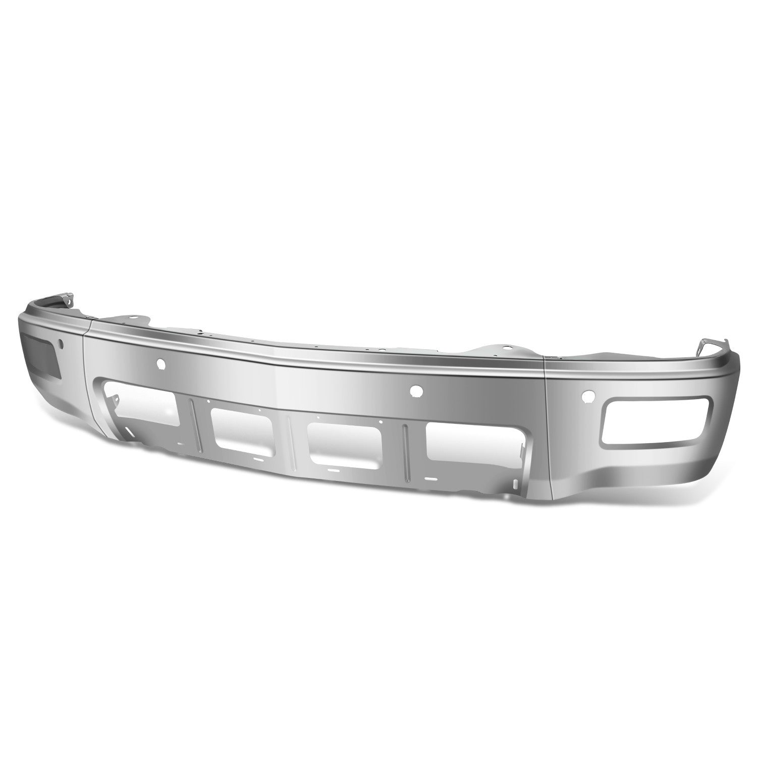 Fit 14-15 Chevrolet Silverado 1500 Chrome Front Bumper Face Bar
