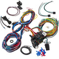 21 Circuit Wiring Wire Harness 17 Fuses Breaker For Chevy GMC C1500