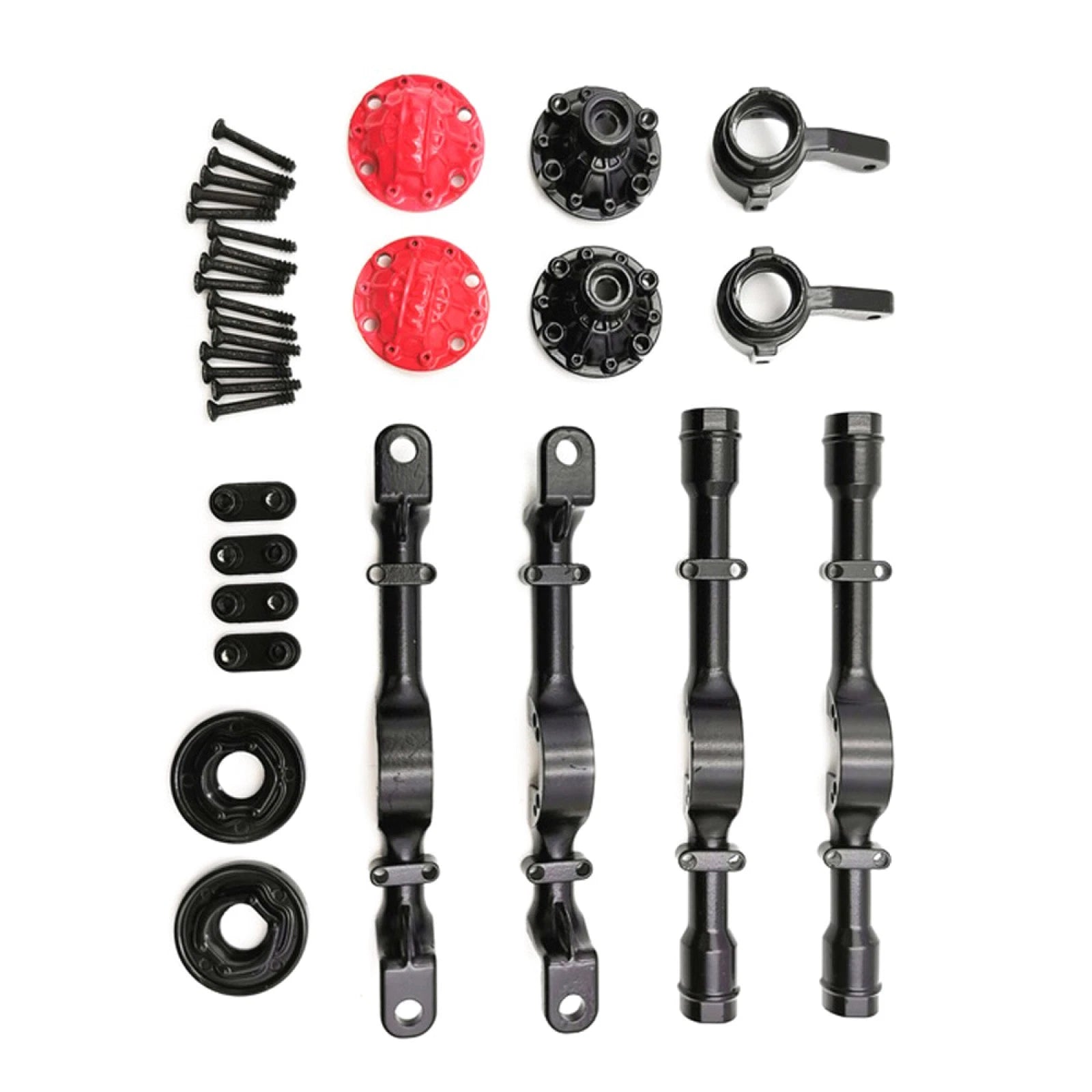 Metal Front+rear Axle Housings Kits Replacement For Wpl B-14 Truck