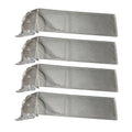 180 Degrees Angled Swivel Slatwall Mounted Acrylic Swivel Shoe