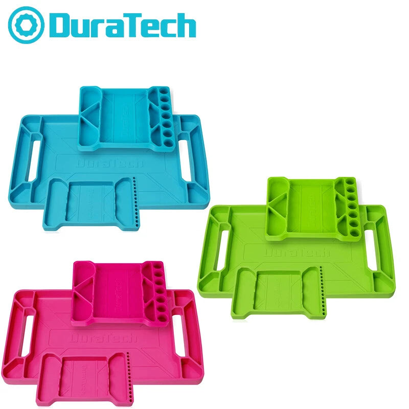 Duratech Flexible Tool Tray Silicone Tool Holder Organizer 3pack