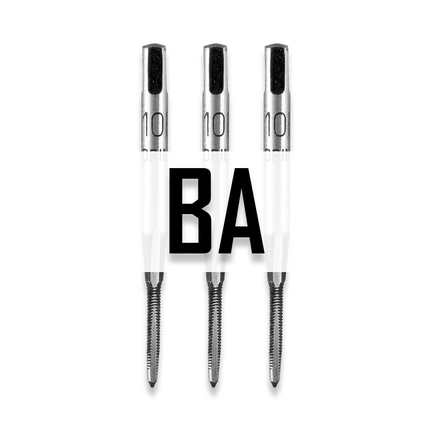 BA Tap Set 0BA-12BA Carbon Steel Taps by RDGTools
