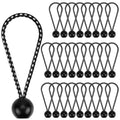 Ball Bungee Cords 6" Canopy Tarp Tie Downs Straps Umbrella Awning H-q