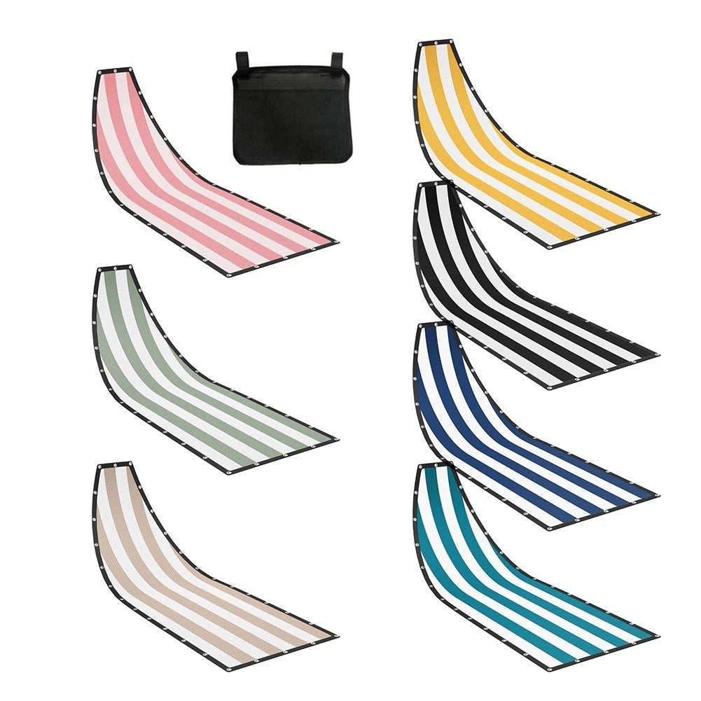 For Textilene Swing Chair Replacement Cloth In Stripe Pattern