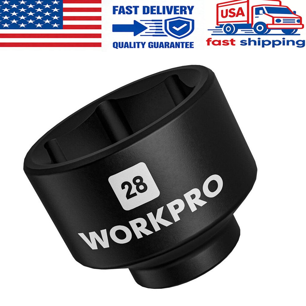 WORKPRO 28mm Oil Filter Socket Wrench Oil Filter Removal Too