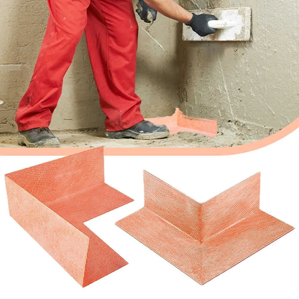 Flannel Covered Waterproofing Corners Ensuring Longevity In Wet