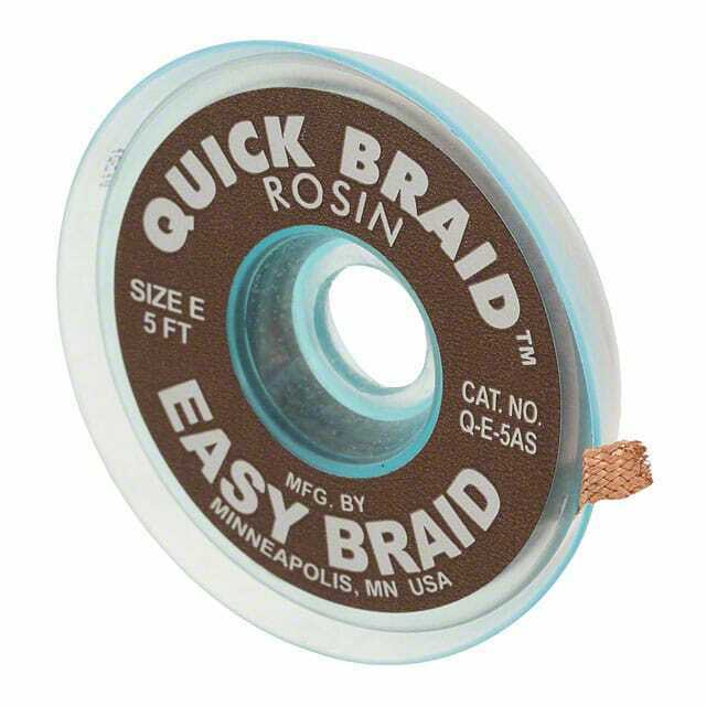 Desolder Braid Rosin 0.125 5'