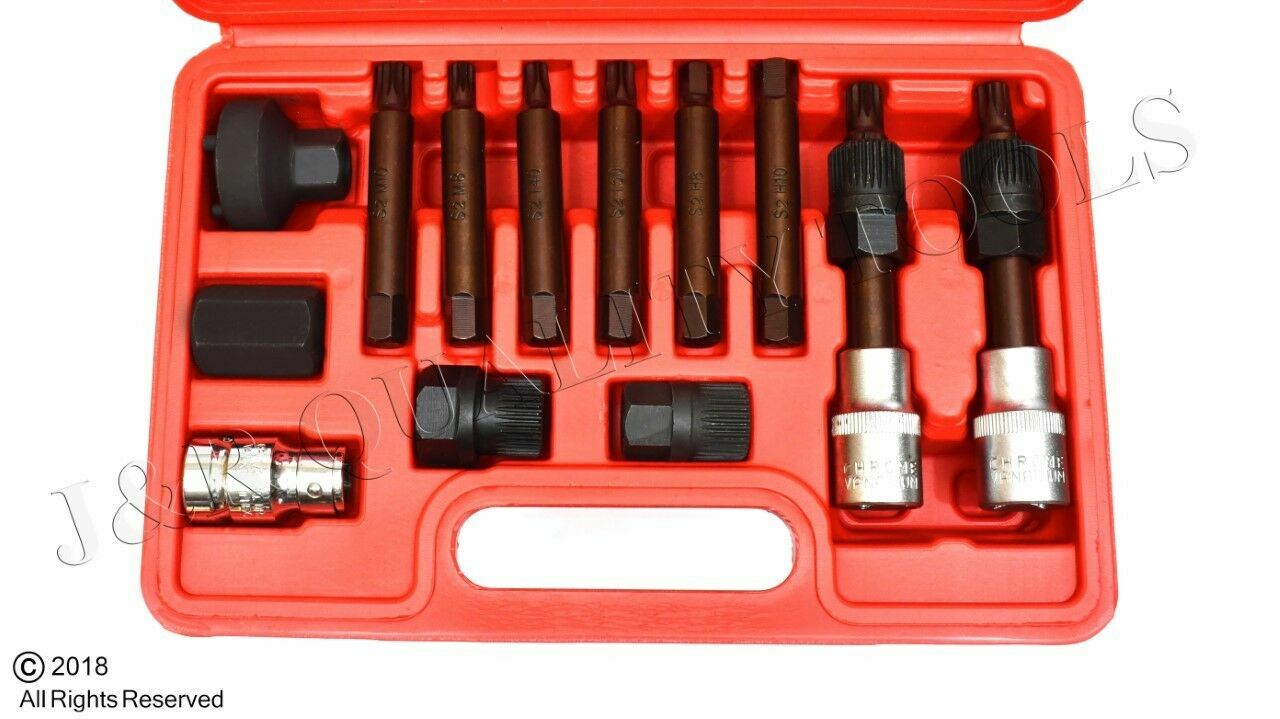 13pc Alternator Pulley Service Kit